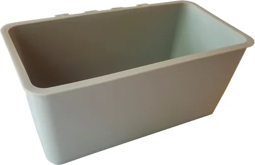 Vista 2 de Cage Cups - Vasos colgantes de 1.2 cuartos de galón / 38 onzas líquidas para pollo y jaula de agua para pollo, hoguera, aves de corral, codorniz