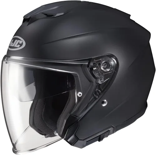 Vista 2 de HJC i30 - Casco de motocicleta natural sólido, aprobado por DOT (negro, XS)