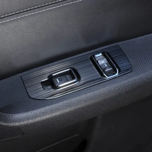 Vista 6 de PIUGILH Kit de ajuste de botón interior para Hummer H3 2005-2007 (negro)