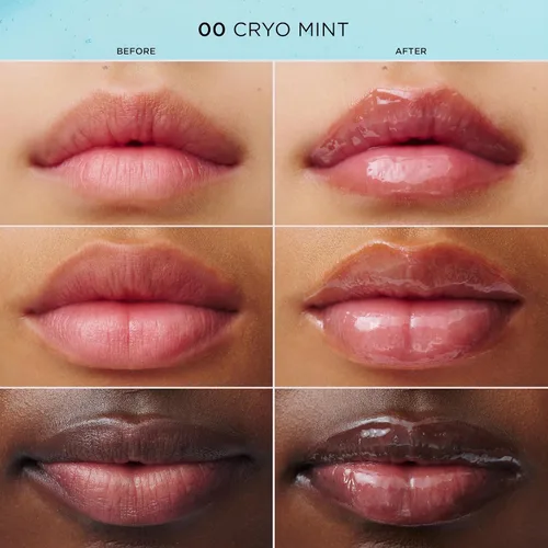 Vista 6 de Clarins Lip Comfort Oil Aceite labial hidratante, nutritivo y humectante Acabado ligero, alto brillo Calma, conforta y protege los labios