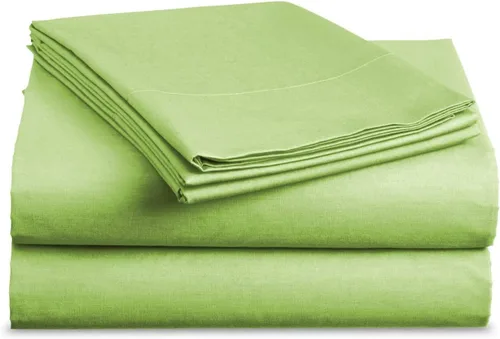 Vista 6 de Juego de sábanas de bolsillo extra profundo de 4 piezas de 600 hilos, 100% algodón, sábanas súper profundas para colchones de 18 a 24 pulgadas