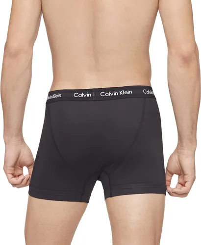 Vista 3 de Calvin Klein Calzoncillos tipo bóxer elásticos de algodón para hombre (3 unidades)