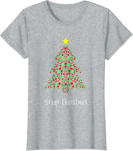 Vista 29 de Celebración del árbol de Navidad - Feliz Navidad - Camiseta de Navidad
