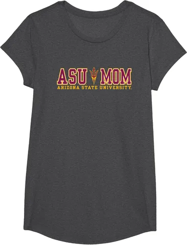 Vista 10 de Camiseta oficial de Arizona State Sun Devils Mom Bold ASU, Negro