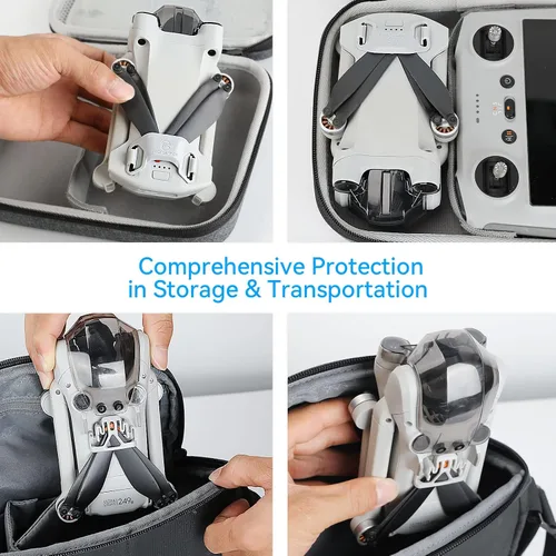 Vista 2 de Soporte para hélices, estabilizador de cuchilla compatible con DJI Mini 3 Pro y cubierta de cardán, protector de lente para DJI Mini 3 Pro Accesorios