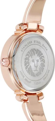 Vista 4 de Anne Klein Juego de reloj de pulsera con detalles de cristal prémium para mujer