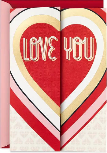 Vista 7 de Hallmark - Tarjeta desplegable para el día de San Valentín (Love Ya Mucho)