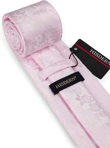 Vista 33 de Corbatas florales tejidas clásicas para hombre, corbata cuadrada de bolsillo, corbatas formales para hombres, boda con pañuelo