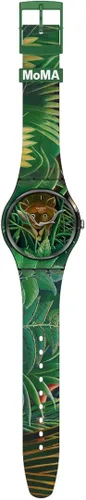 Vista 2 de Swatch The Dream by Henri Rousseau The Watch Verde