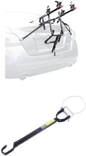 Vista 13 de Allen Sports Deluxe - Soporte para maletero de 2 bicicletas, modelo ZN102, negro