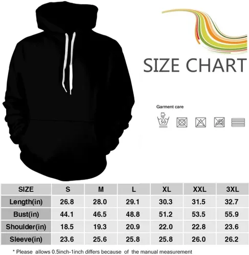 Vista 3 de Unisex Anime Hoodie Pullover Hoodies Sweatshirt with Pockets for Men and Women