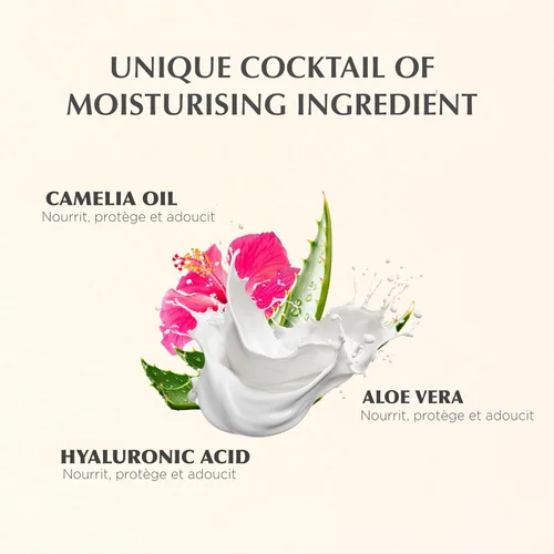 Vista 3 de TAAJ Leche corporal refrescante con aloe vera: calma, hidrata y revitaliza Activos regeneradores, suavizantes y protectores Acabado no graso