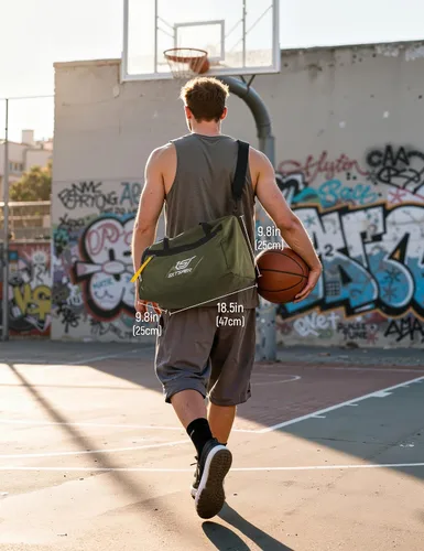 Vista 6 de SKYSPER Bolsa de deporte pequeña para gimnasio para hombres y mujeres, bolsa de viaje para llevar durante la noche para el fin de semana, natación
