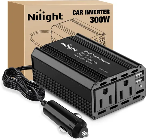 Vista 13 de Nilight Enchufe divisor para encendedor de cigarrillos de automóvil, división de 2 vías, 1 puerto a 2 puertos de corriente continua, adaptador