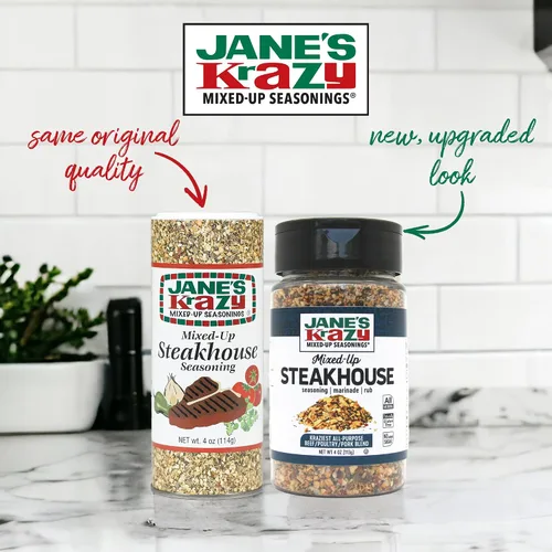 Vista 7 de Jane's Krazy Seasonings Mixed-Up - Condimento para carne, 4 onzas