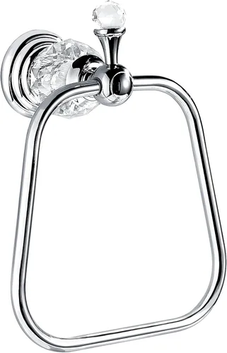 Vista 12 de WINCASE Anillo Toallero de Cristal, Soporte para Toallas de Mano Negro, Colgadores de Toallas Redondos para Baño Montaje en Pared Negro Mate