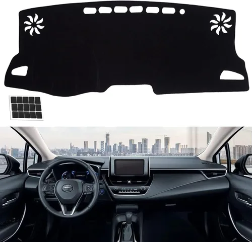 Vista 43 de TUCAREST Funda para salpicadero Compatible con Ch-Evy Silverado 1500/2500 HD/ 3500 HD 2019 2020 2021 2022 2023, GM-C Sierra 1500/2500 HD/ 3500 HD
