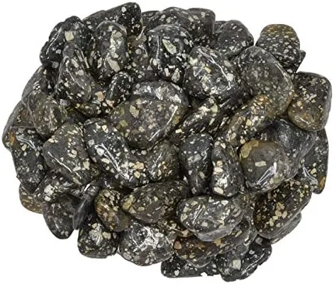 Vista 11 de Hypnotic Gems Materiales: 1 libra nuevas piedras pulidas de jaspe de África - Pequeñas - 0.75" a 1" - Rocas pulidas y piedras preciosas para arte