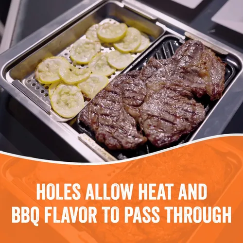 Vista 6 de Yukon Glory™ SEAR 'N SERVE - Juego para asar y servir (BBQ 'N SERVE - Juego de parrilla y asador)