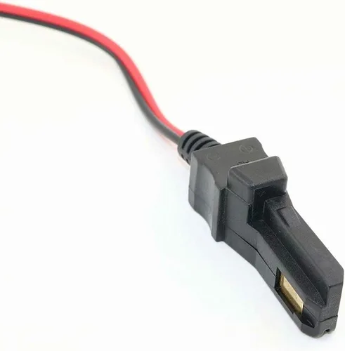 Vista 2 de (taeléctrico) Cargador para Power Wheels W9257 Fisher Price Boss Mustang 12 voltios gris batería