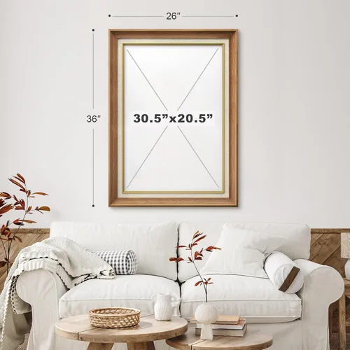 Vista 6 de SIGNWIN Arte de marco de alta calidad, elegante, vintage, ilustraciones de dibujo de árbol, arte fino, arte tradicional icónico para sala de estar