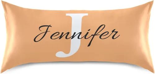 Vista 38 de Fundas de almohada negras personalizadas de seda con cierre de sobre, funda de almohada de satén tamaño estándar para personas que duermen