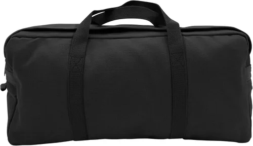 Vista 2 de Rothco Bolsa de herramientas estilo tanque de lienzo - Portaequipaje multiuso resistente para mecánicos, plomeros, electricistas, atletas, negro