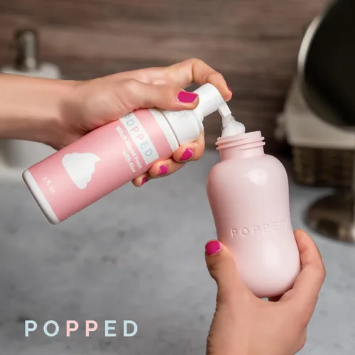 Vista 7 de Popped Botella Peri y espuma de hamamelis con aloe para posparto
