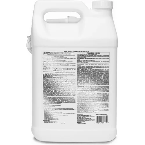 Vista 6 de Harris insecticida para bichos de cama de 5 minutos, fórmula inodora y sin manchas (128 oz)