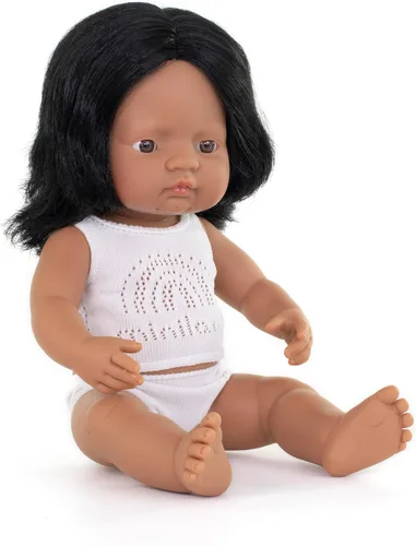 Vista 11 de Miniland Muñeca Niño Asiático 15'' (Caja) - Hecho en España, Anatómicamente Correcto, Calidad