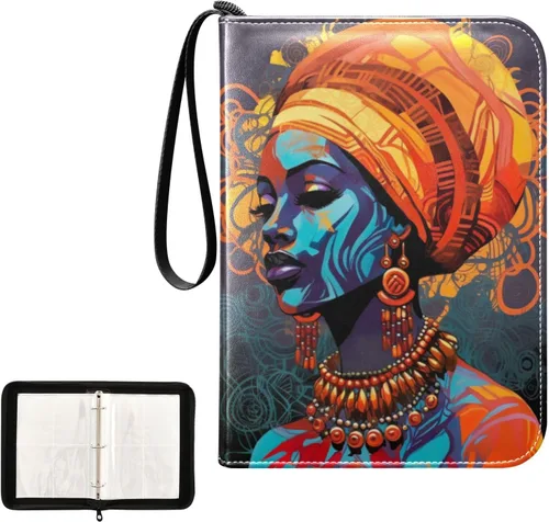 Vista 12 de Beach Shells - Carpeta impermeable para tarjetas intercambiables, 400 bolsillos, estuche de exhibición con fundas para tarjetas, juego
