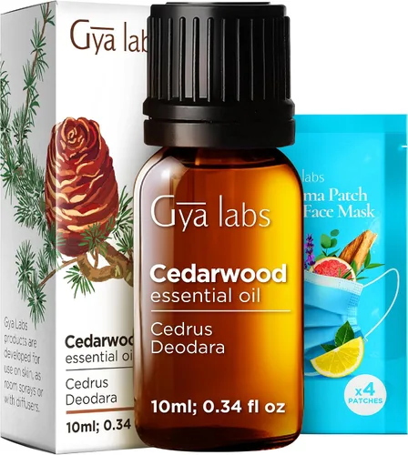Vista 101 de Gya Labs Aceite Esencial de Madera de Agar - 0.34 Fl Oz - para Cabello, Piel, Difusor, Aromaterapia y Fabricación de Velas DIY