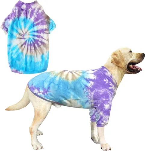 Vista 16 de Camisetas de algodón para perros, con estampado de dinosaurios, pijamas para mascotas, transpirable, ropa elástica para perros pequeños