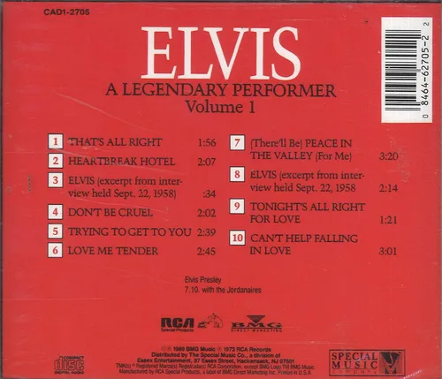 Vista 2 de Legendary Performer Volume 1