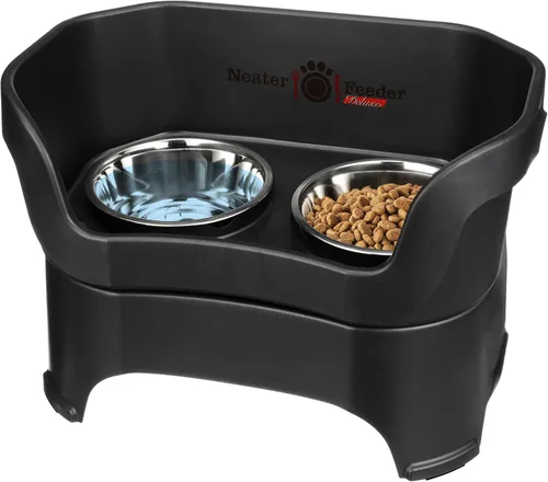 Vista 32 de Neater Pet Brands Neater Feeder Deluxe Cuencos para Perros Elevad os a Prueba de Derrames para Perros Pequeños Menos de 19 lbs, Fabricado en EE.UU.