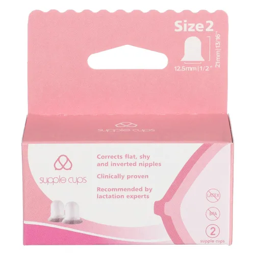 Vista 7 de Supple Cups para pezones planos, tímidos e invertidos (talla 1)