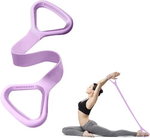Vista 8 de Resistance Bands, Figure 8 Fitness Resistance Bands with Handles, arm Bands for Workout