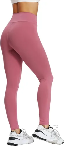 Vista 3 de VALANDY Leggings de cintura alta para mujer elásticos control de abdomen entrenamiento correr yoga pantalones tallas regulares y grandes