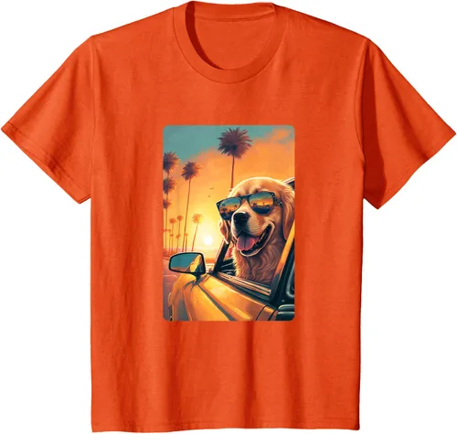 Vista 36 de Golden Retriever - Camiseta divertida de Golden Retriever con lentes, Negro