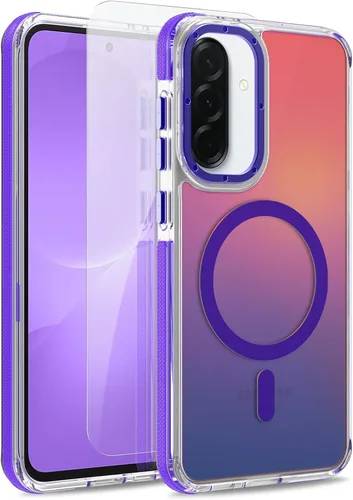 Vista 36 de Funda magnética para Google Pixel 10 Pro XL [compatible con Magsafe] [bonito diseño fluorescente de moda] a prueba de golpes, delgada, translúcida