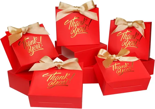Vista 7 de KPOSIYA Bolsas de regalo pequeñas, paquete de 50 bolsas pequeñas de agradecimiento de 4.5 x 1.8 x 3.9 pulgadas, bolsa de regalo para fiesta, cajas