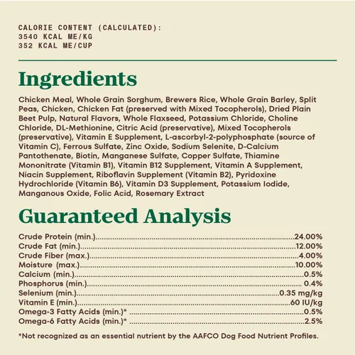 Vista 8 de Nutro Max Senior - Alimento seco para perros con pollo criado en granja, bolsa de 25 libras