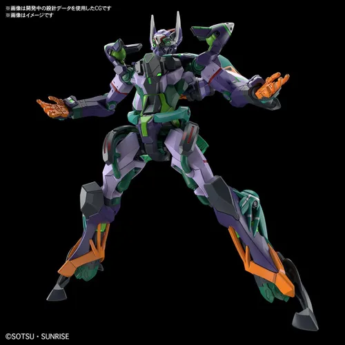 Vista 4 de Bandai Hobby - Juego de modelo Mobile Suit Gundam GQuuuuuuX - #8 GFreD HG 1/144