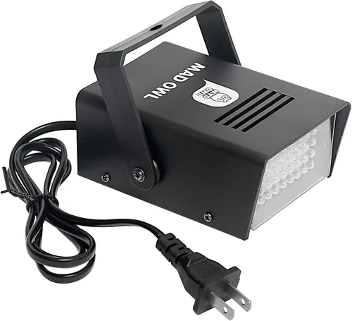 Vista 9 de 2 paquetes de 32 luces LED estroboscópicas para Halloween, fiesta y habitación, mini luz intermitente con múltiples modos