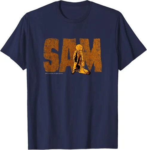 Vista 47 de Trick 'R Treat - Camiseta Sam de pie, Negro, S