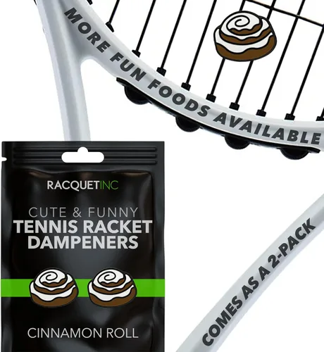 Vista 39 de Racquet Inc Regalos de Tenis - Amortiguadores de Vibración para Raqueta de Tenis - Absorbe Choques, Reduce la Vibración de las Cuerdas para Mejor