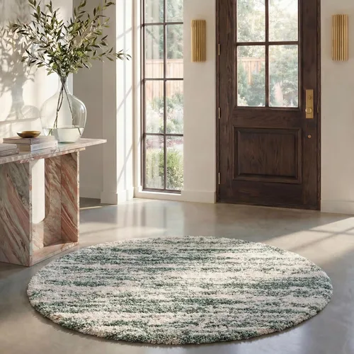 Vista 22 de SAFAVIEH Hudson Shag Collection - Alfombra decorativa de 2 x 3 pies, diseño moderno, no desprende pelusa y de fácil cuidado, 2 pulgadas de grosor