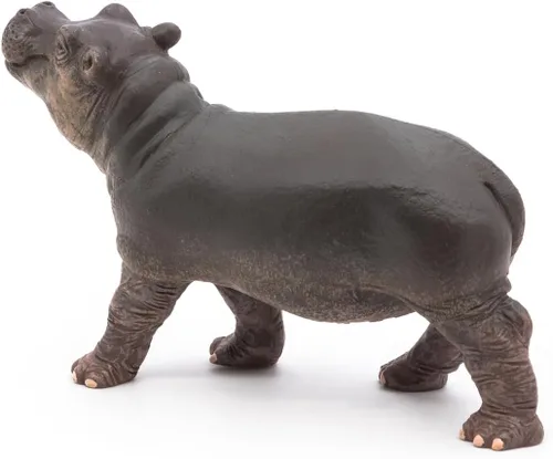 Vista 9 de Papo - Figura realista de hipopótamo bebé - A partir de 3 años - Colección Wild Life - Juego educativo de animales jóvenes - Juguete de idea