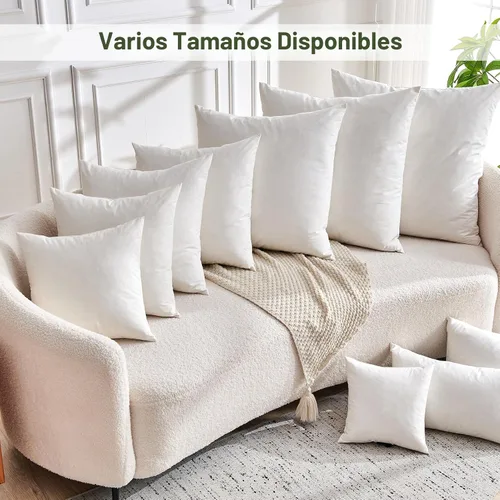 Vista 9 de TOPGREEN Rellenos de Almohada de Plumas y Plumón 12 x 12 pulgadas, Juego de 2, Funda de Algodón 100% Orgánico, Almohadas Decorativas Cuadradas