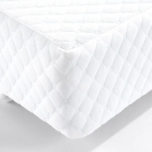 Vista 8 de HOMBYS Almohada de rodilla de espuma viscoelástica para dormir de lado, almohada de piernas para dormir con correas, elevación de cadera y piernas